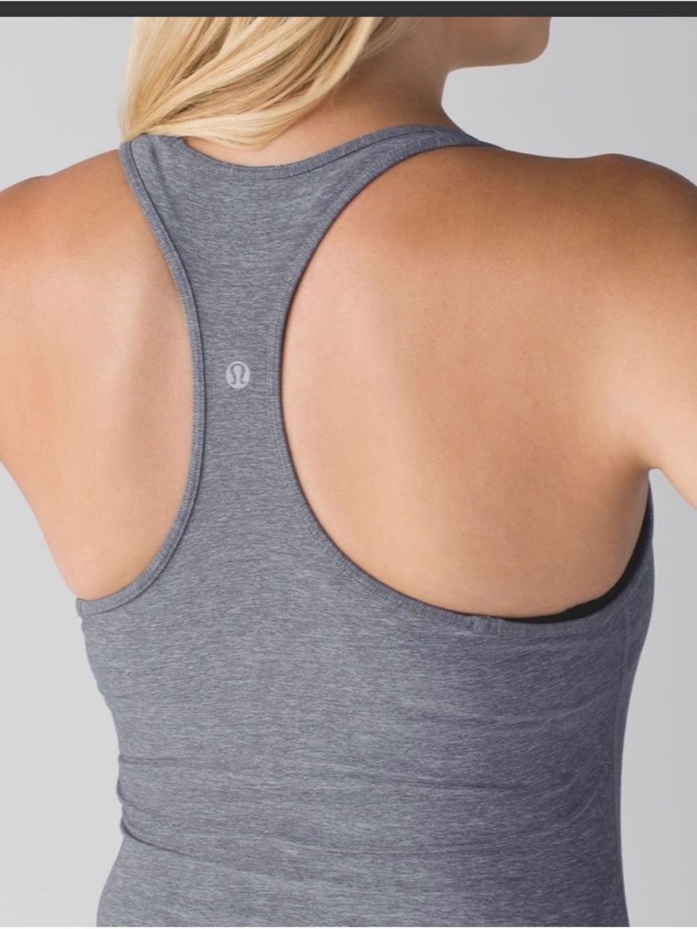 Lululemon Cool Racerback - 4 (estimated) - Heathered Slate